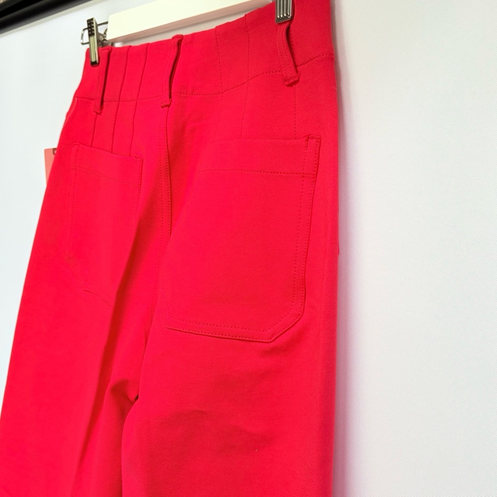 NWT Anthropologie Maeve The Colette Cropped Wide-Leg Pants Ponte Edition, 26 - Picture 8 of 13